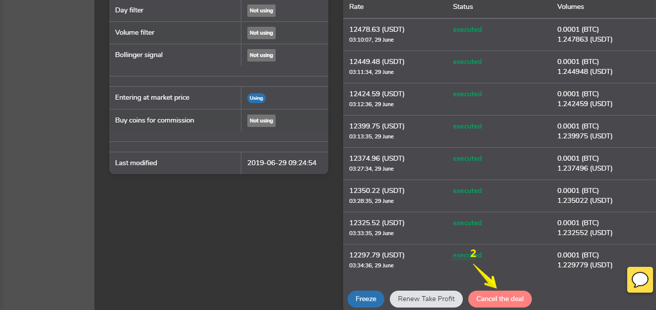 Trading bot – Buy and sell Bitcoin automatically