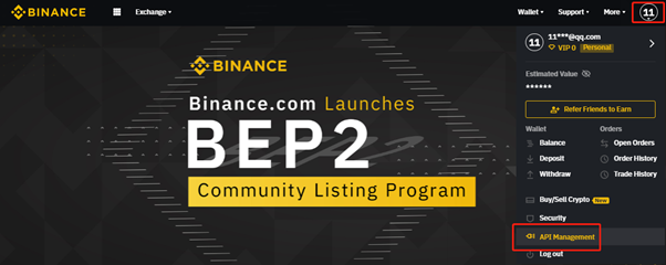 binance api