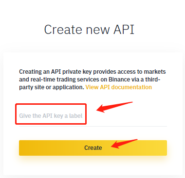 Binance api